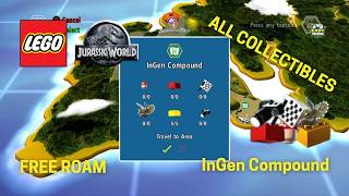 LEGO Jurassic World: InGen Compound - FREE ROAM