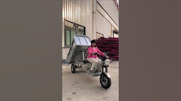 electric tricycle trucks🚒, One machine for multiple uses saves time effort labor & manpower #shorts