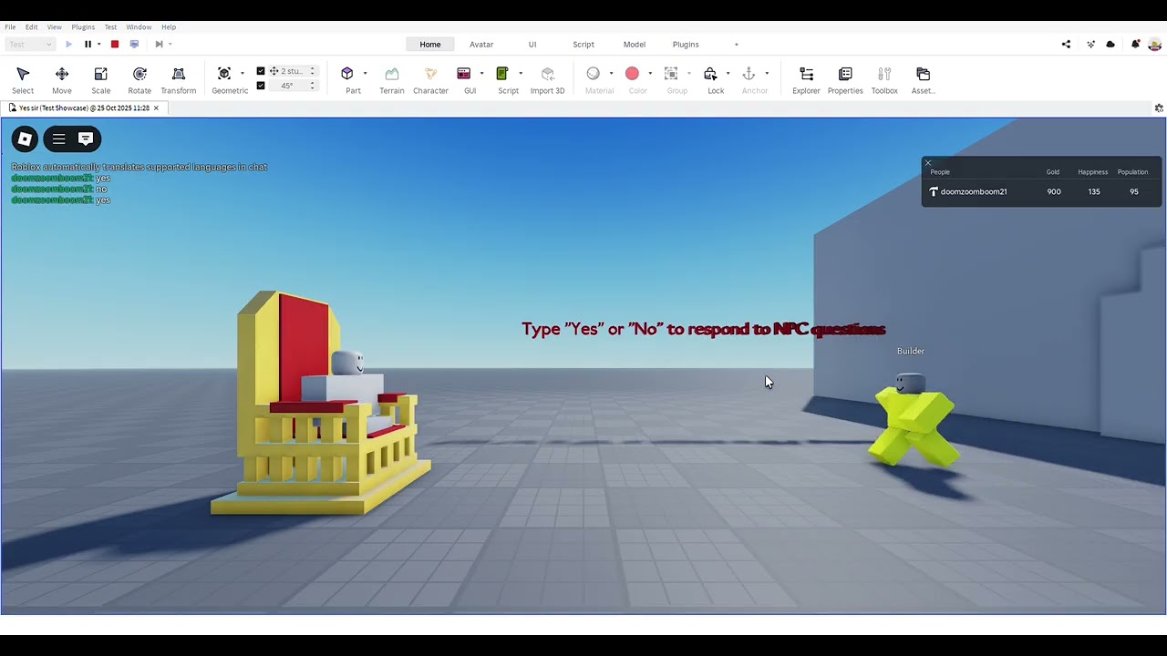 Sort the court in Roblox (WIP)