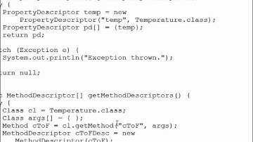 14 03 Creating A Beaninfo Class   Part 2