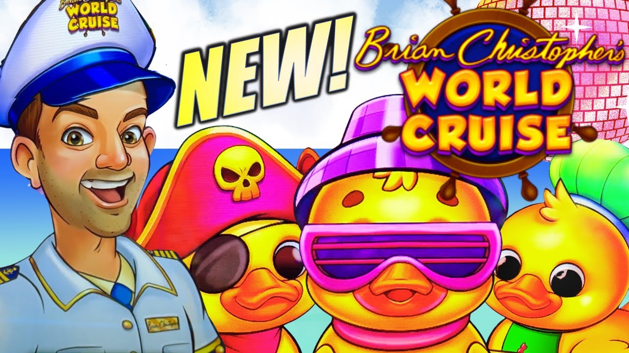 casino demo play SPLASHING BIG WIN!! 🛳️ NEW!! BRIAN CHRISTOPHERS WORLD CRUISE Slot Machine (Gaming Arts)