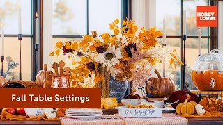 Famous Fall Table Settings | Fall | Hobby Lobby® Net Worth