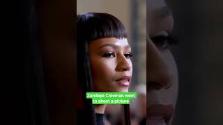 Zendaya Coleman went to shoot a picture#zendaya #lovezendaya #americamodel #shortvideo #shorts