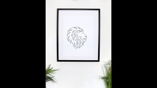 Drawing A Lion