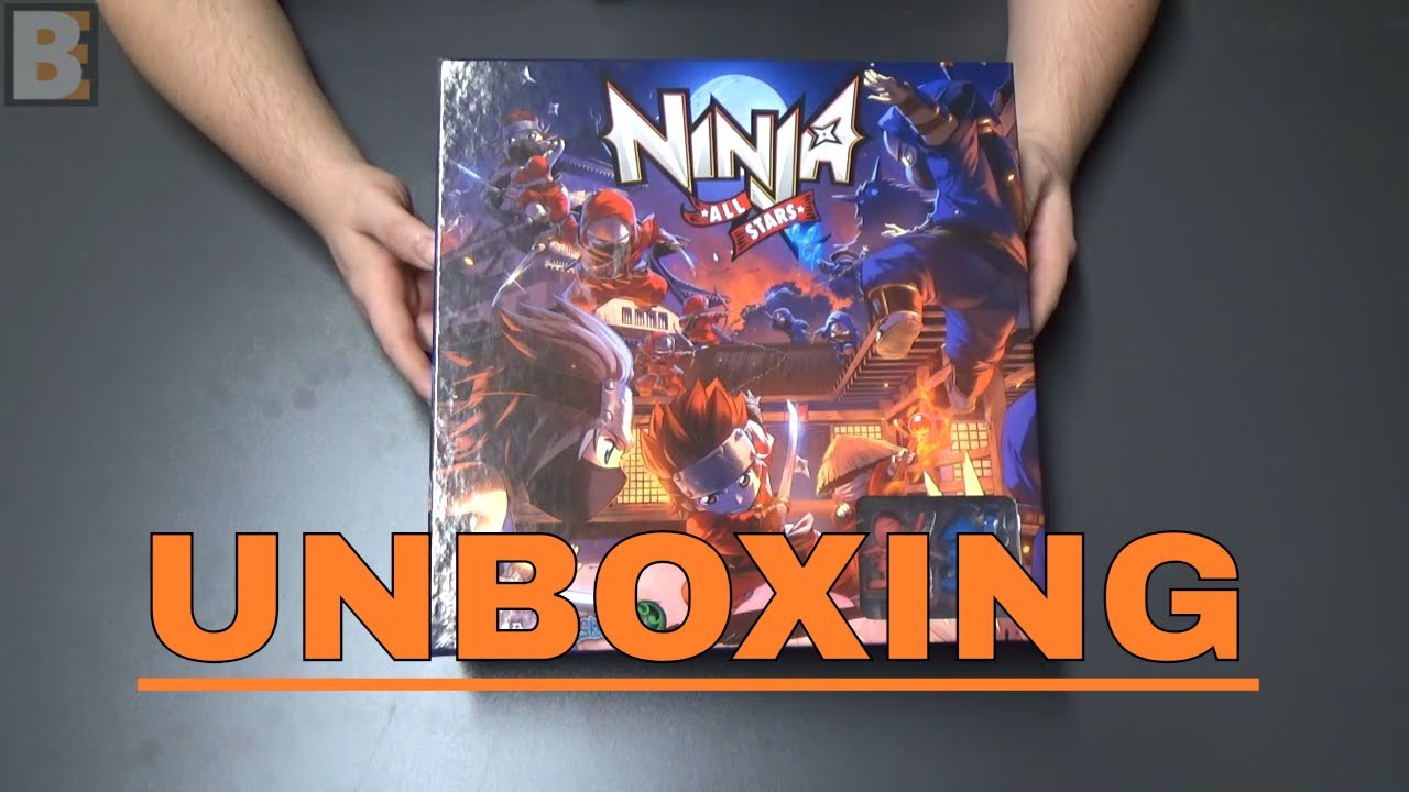 Unboxing Ninja All Stars Grundspiel [GER]