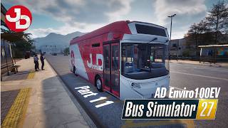 FIRST LOOK | Alexander Dennis Enviro100EV Bus Simulator 27 - Part 11 screenshot 1