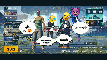 Random player noob prank challenge me 1v1 Mach (BATTLEGROUNDS MOBILE INDIA)