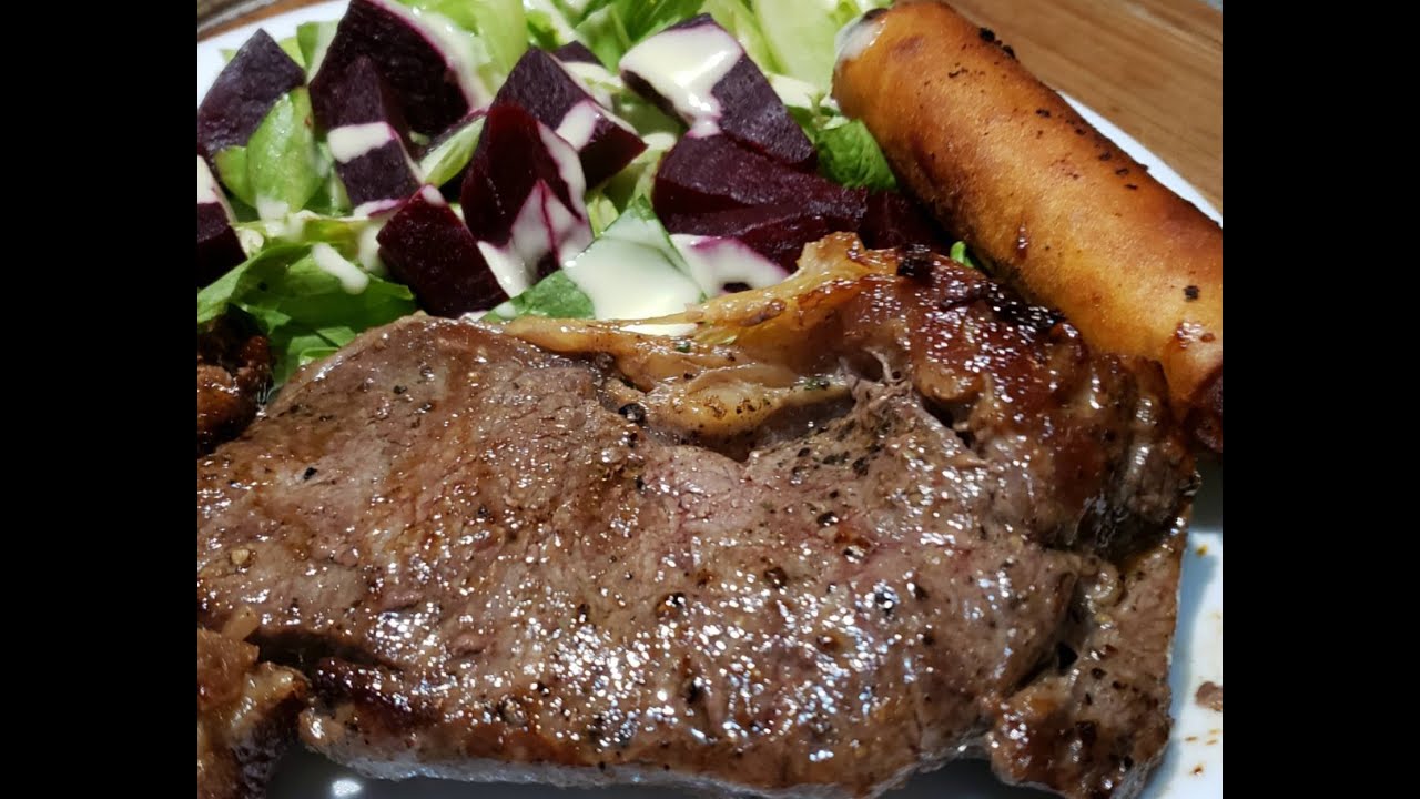 Easy Way To Cook Steak/Contra File - YouTube