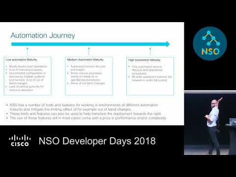NSO Dev Days: NSO in brown field deployments