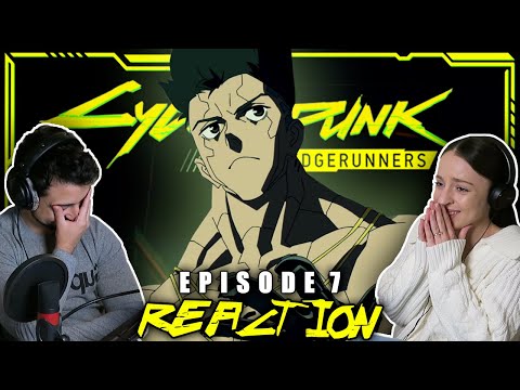 DAVID IS SHREDDED! Cyberpunk: Edgerunners Episode 7 REACTION! | "Stronger"