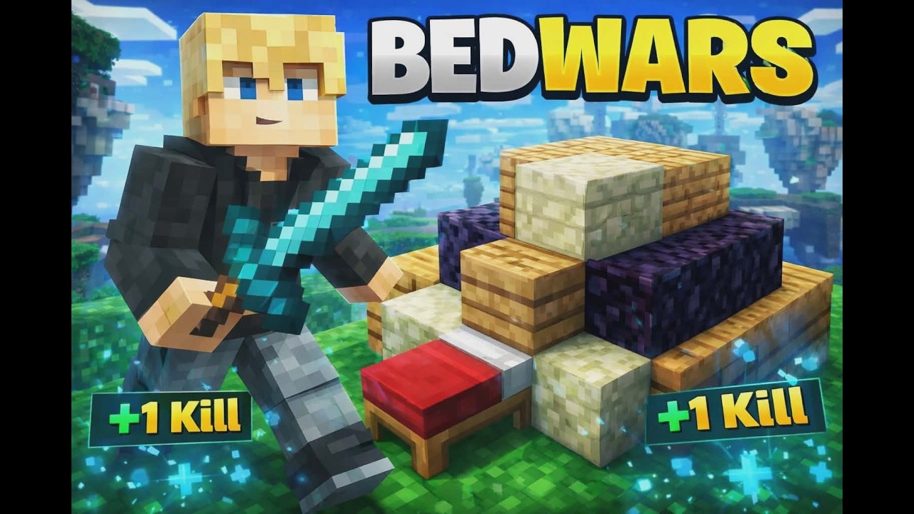 bedwars ale co killa dodaje kolejną warstwe do obudowy łóżka(z głosem?!)