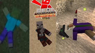 Minecraft PE Real Ragdoll Physics Addon, Mini Mod Reviews