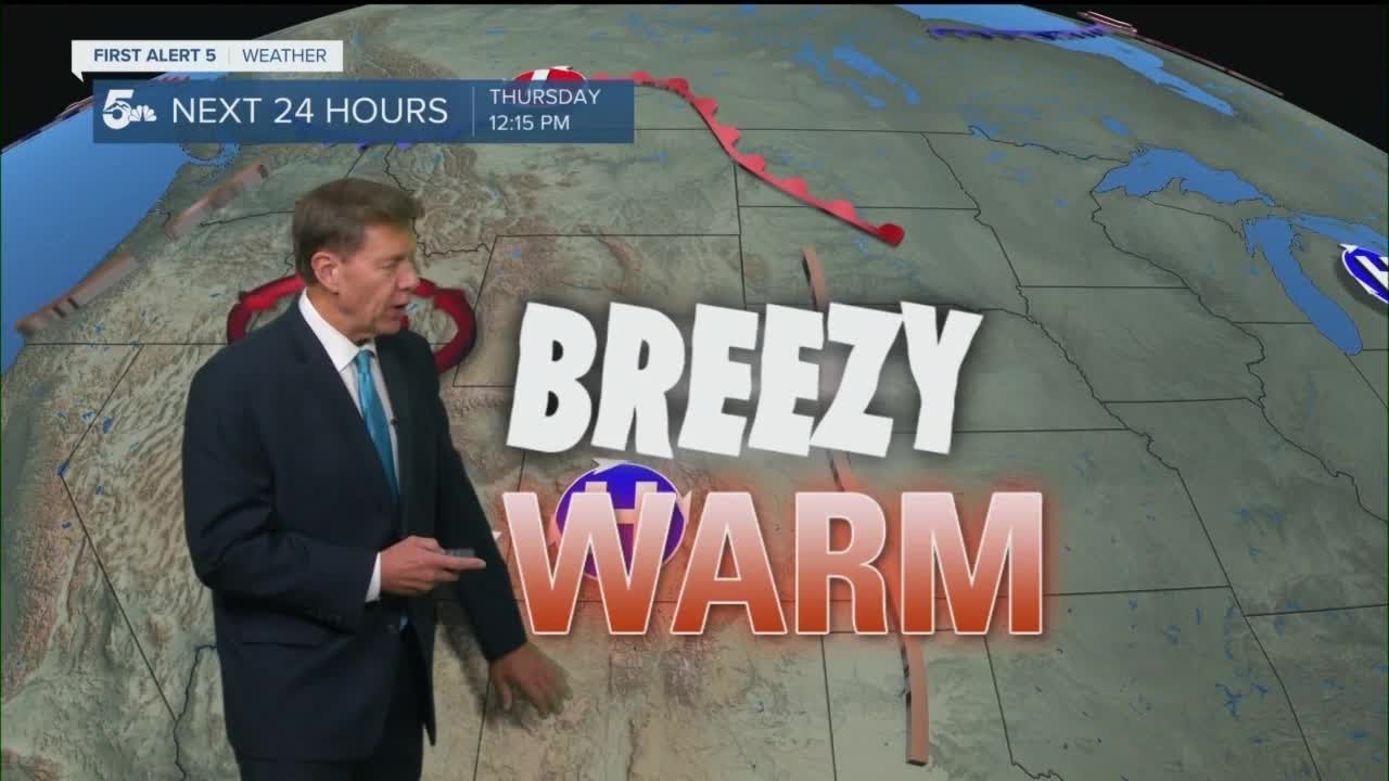Scattered light showers this evening with a windy day ahead - YouTube