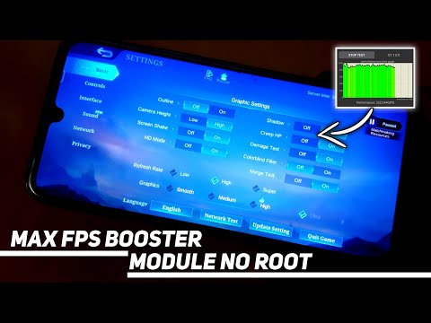 Module No Root | Max FPS Booster Module For Non Rooted Devices