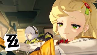 Cunning Hares & Piper Car Chase Cutscene Animation | Main Story Chapter 5 | Zenless Zone Zero 1.4