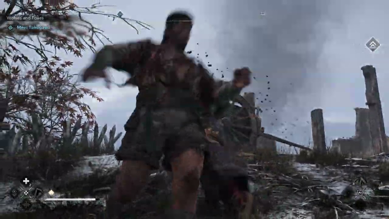 Assassins Creed Shadows - Wolves and Foxes: Synchronize Deserted Outpost | Bandits | Leap of Faith