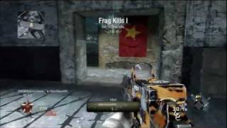 Black Ops: EPIC Bounced Frag Grenade Kill (Hilarious)