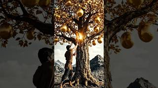 सोने का वृक्ष और घोर श्राप , gold tree 🌲 shrap #Goldfruit #shortsviral #facts