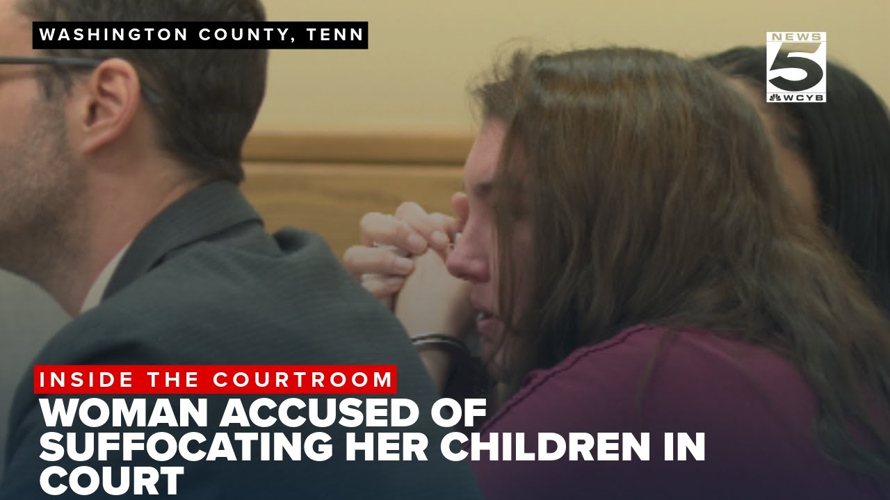 Johnson City woman accused of suffocating her 2 children appears in ...