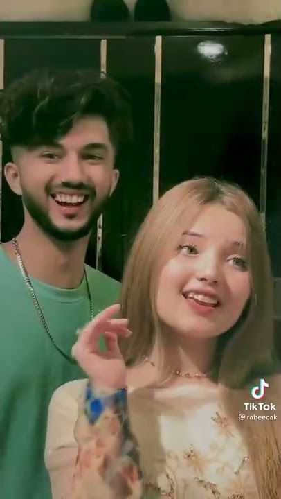 Latest tiktok of Rabeeca Khan with Hussain Tareen 🌷