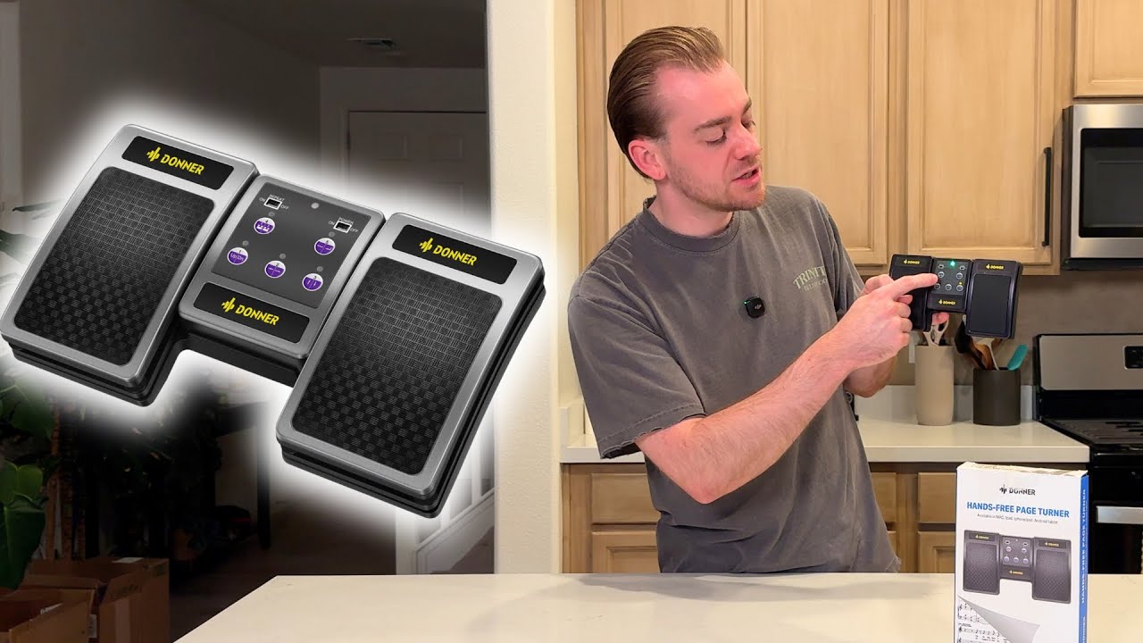 Donner Bluetooth Page Turner Review – Wireless Foot Pedal for 
