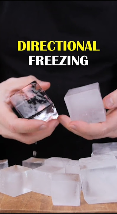 proses pembekuan air yang dikenal sebagai directional freezing #shorts516 #jofasttv614
