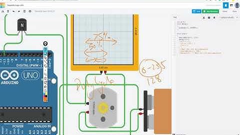 Using NPN Transistor for Speed Control of DC Motor in TinkerCad (Part 3)