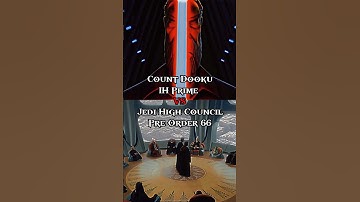 Count Dooku vs the Jedi Council