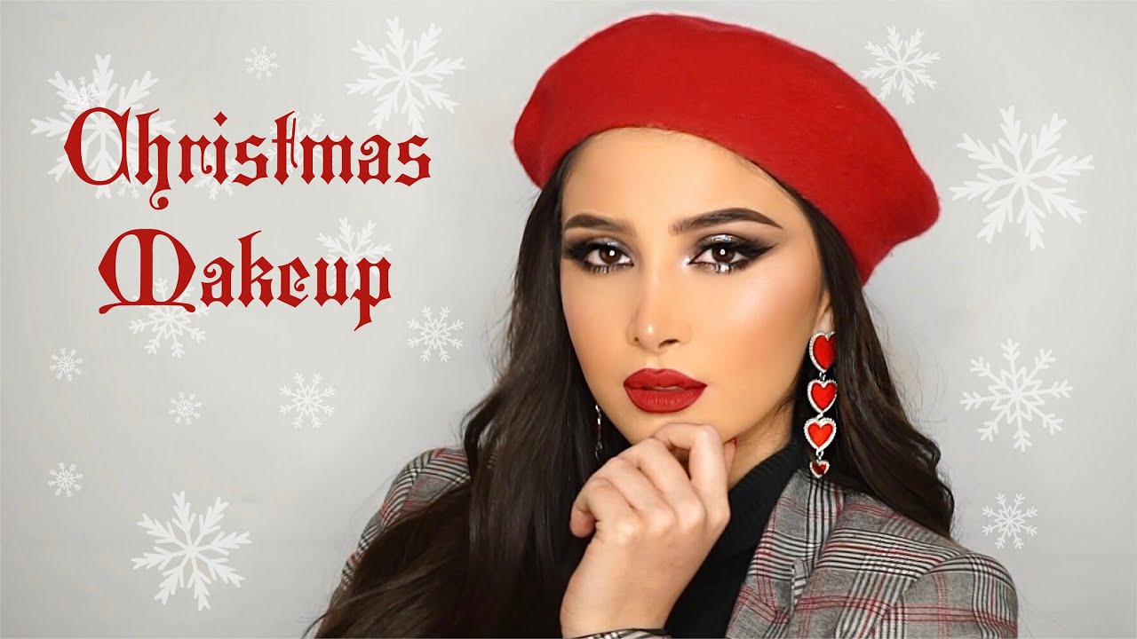 CHRISTMAS MAKEUP TUTORIAL 2020