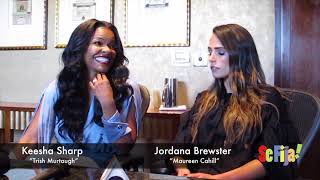 Keesha Sharp & Jordana Brewster on Lethal Weapon