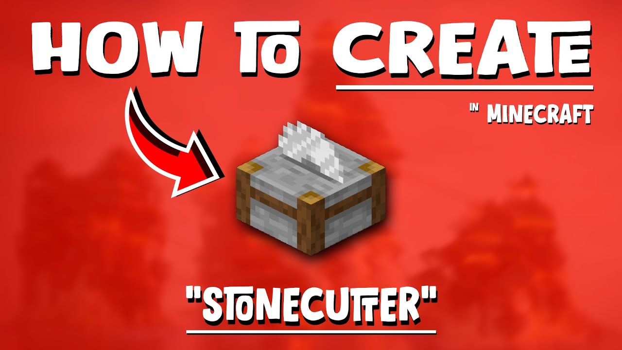 HOW TO CRAFT "STONECUTTER" IN MINECRAFT