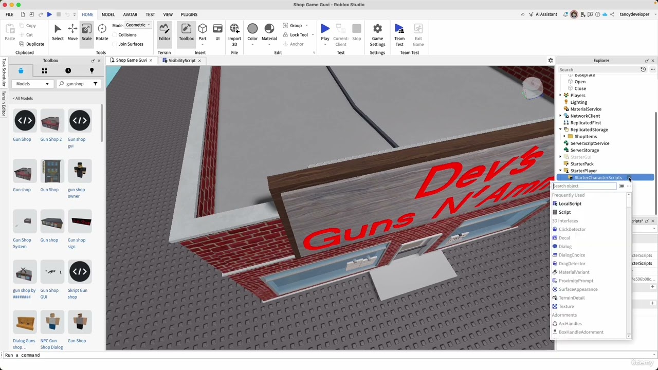 17  How to use storages and GUI click events in roblox