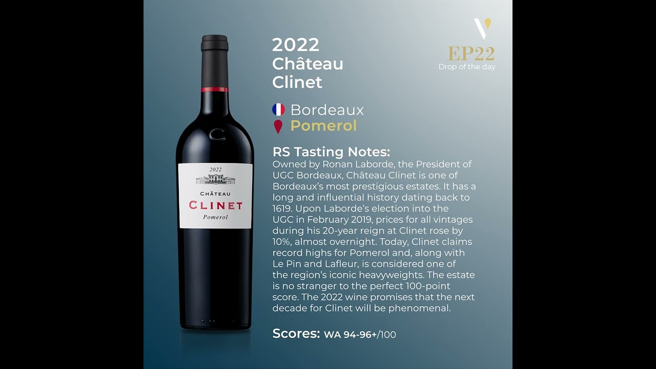 Drop of the Day: 2022 Château Clinet