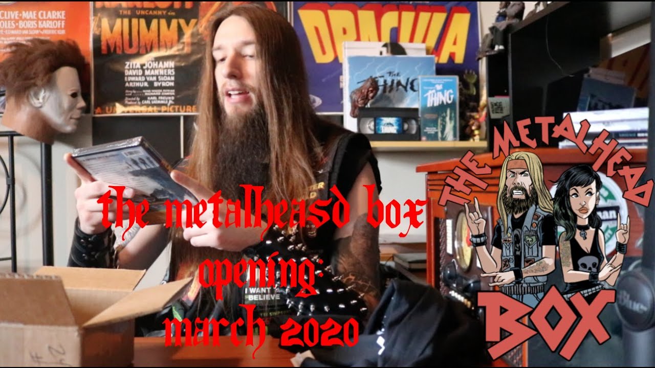 The Metalhead Box Opening: March 2020 - YouTube