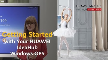 Getting Started with HUAWEI IdeaHub - Windows OPS & 3rd Party Platforms
