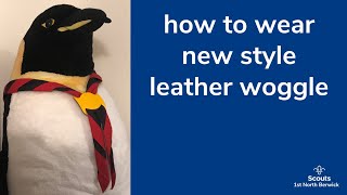 How to wear the new style leather woggle