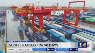 President Trump pauses tariffs for 90 days