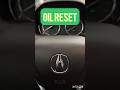 DIY: ACURA TLX Service Light Reset