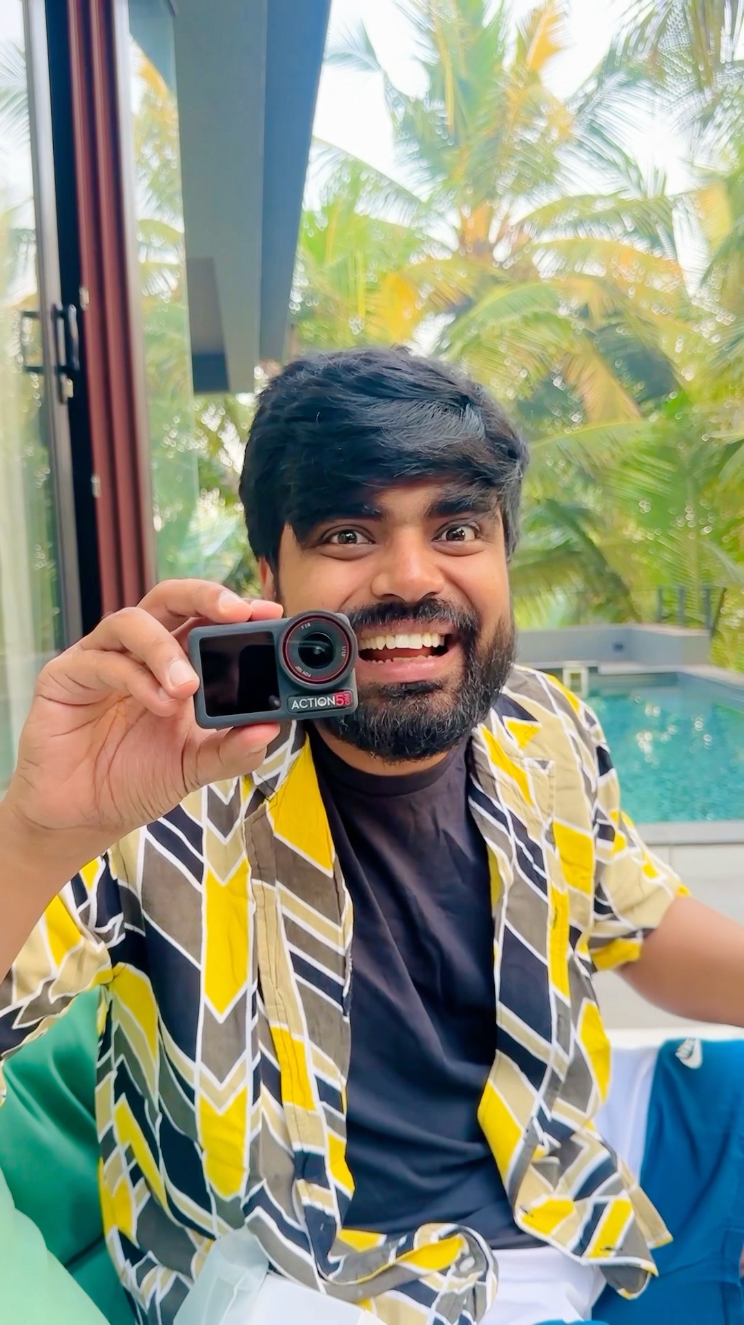 Ab action camera ko beach par le kar jayenge ? #dushyantkukreja #shorts