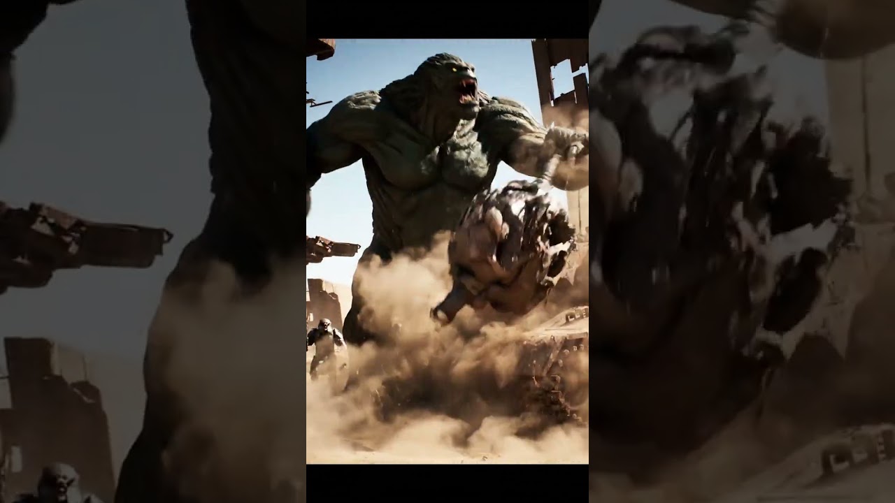 Rancor Monster Destroying a Tank 🦖 