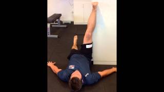 8c  Doorway Active Hamstring Stretch