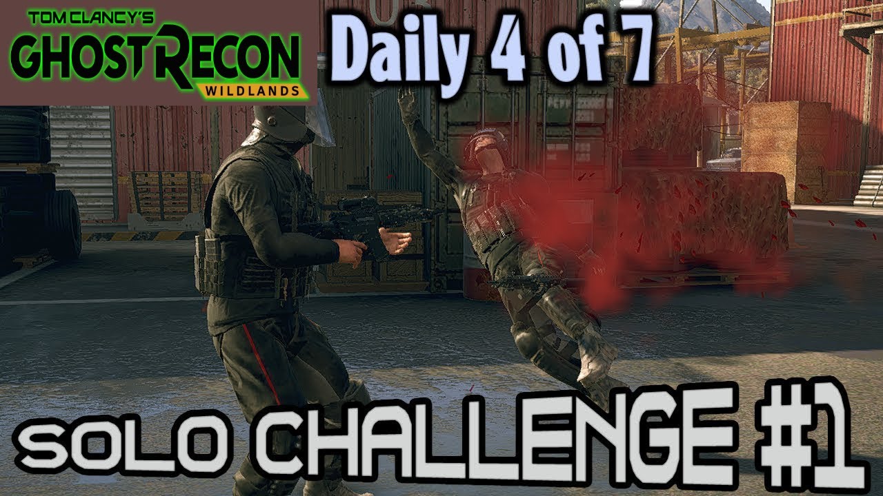 Ghost Recon Wildlands Solo 1 Challenge Sniper rifle Unidad Heavies 150m Daily 4 of 7 🞔 No Commentary
