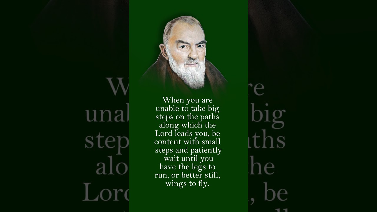 Patience & Humility: Padre Pio's Secret to Spiritual Progress