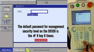 DX100 - CMOS Backup