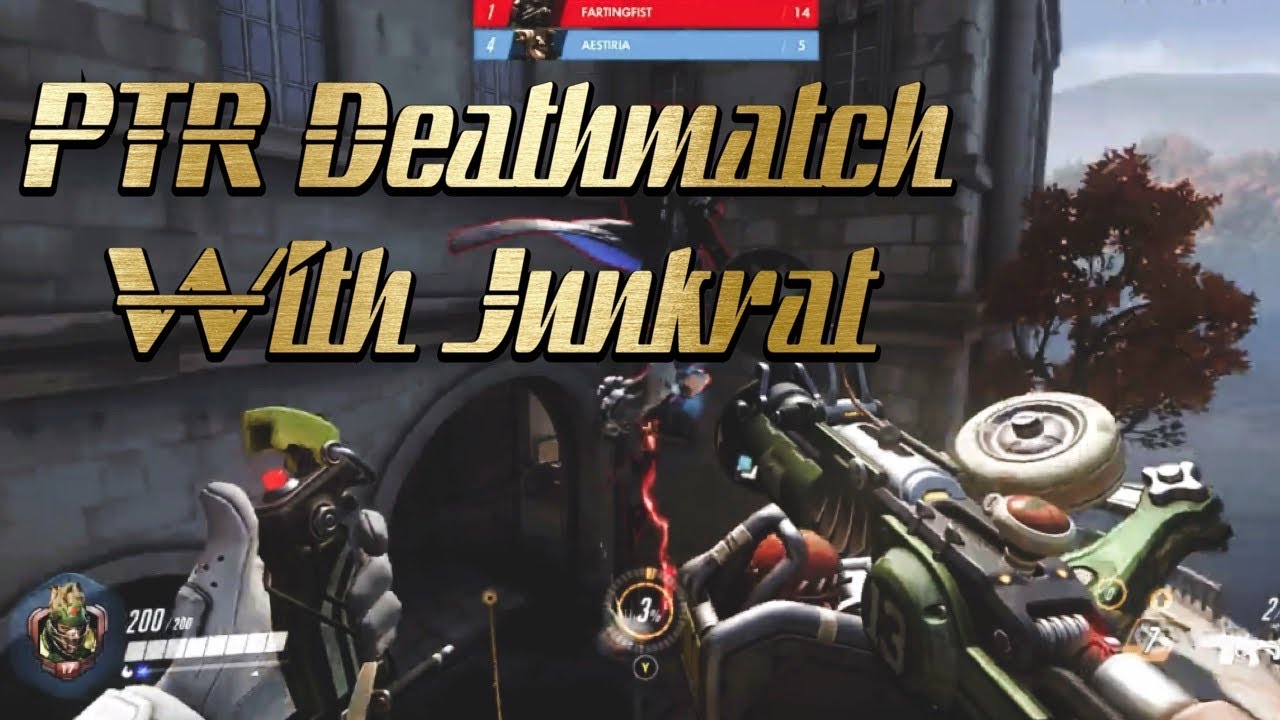 PTR Deathmatch with Junkrat | Overwatch
