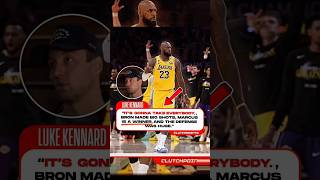 You won't believe what Luke kennard said about LeBron James and Marcus smart 😱📌 #shorts