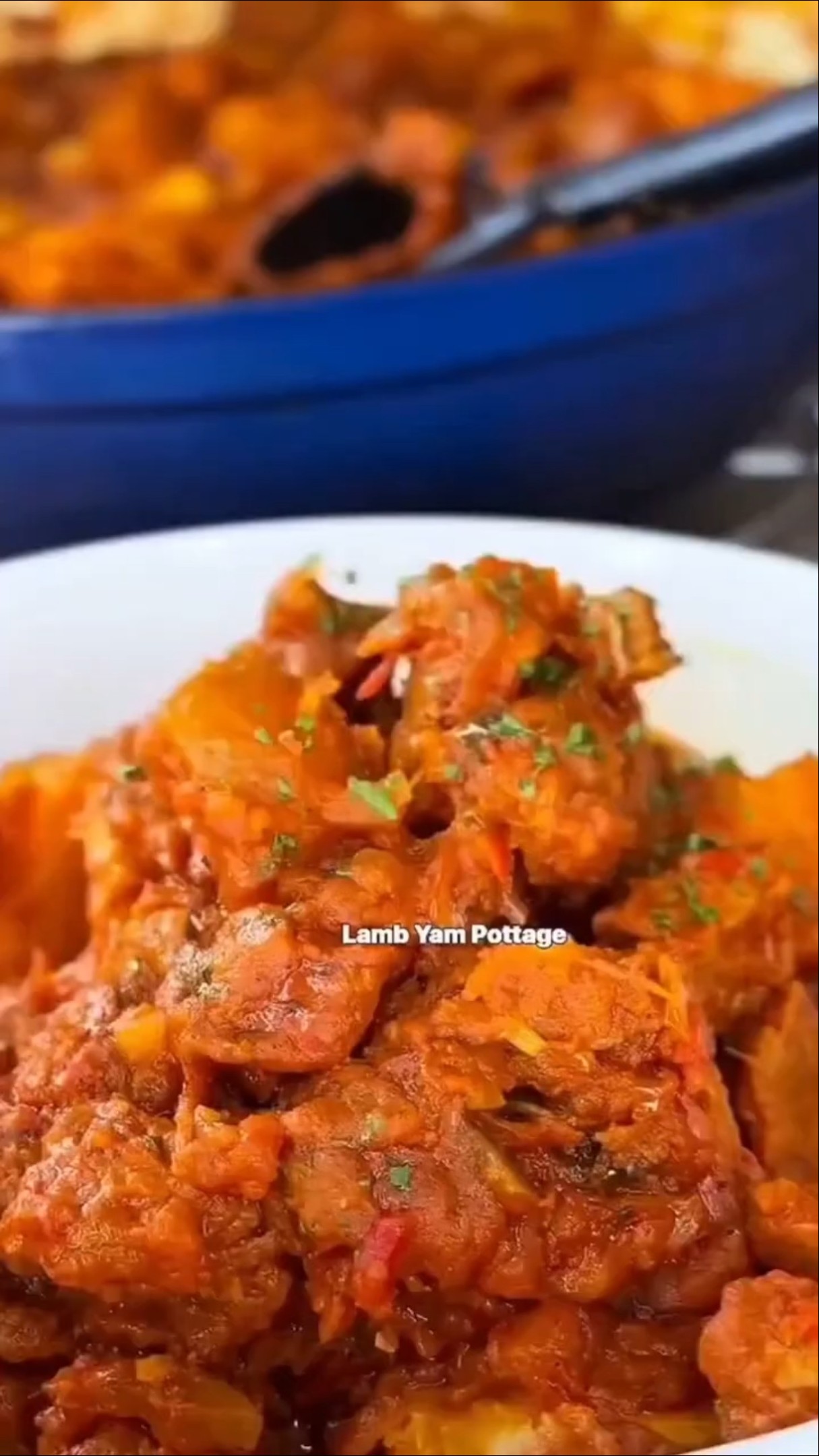 Soft yam. Tender lamb. Proper spice 😌 ofcourse Costack did its thing..  #food #shortvideo #cooking