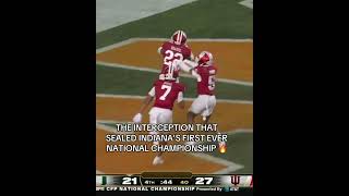WHAT A MOMENT FOR THE HOOSIERS ❤️