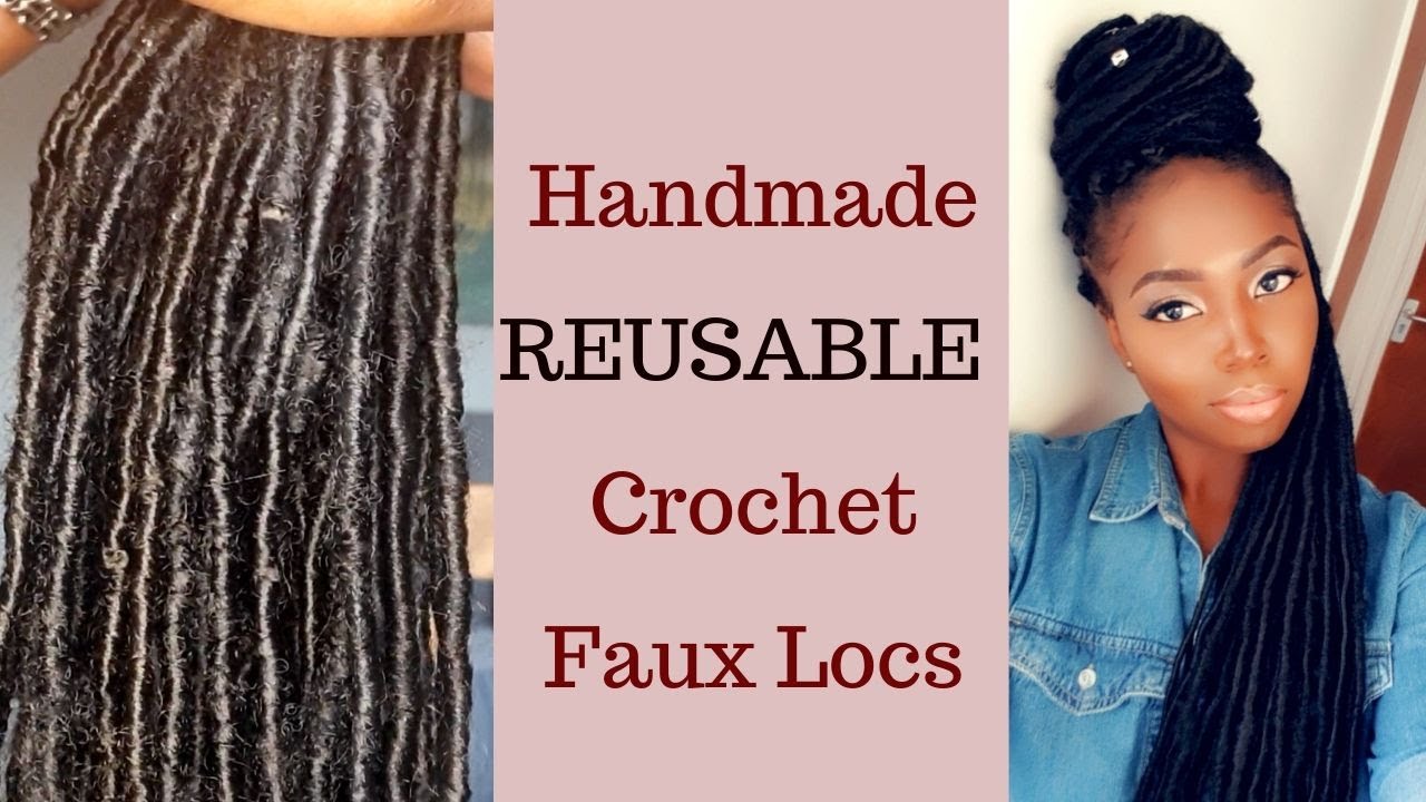 SHE CHANGED THE GAME 😲😳😮 HOW TO PREMAKE REUSABLE CROCHET FAUX LOCS