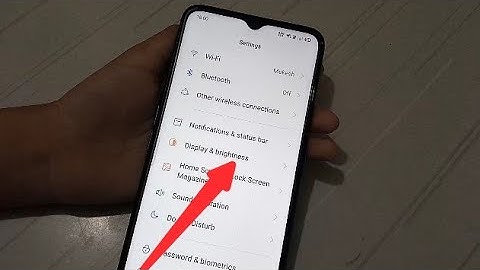 OPPO F17 display colour setting | mobile dark mode change kaise kare | How to enable dark mode phone